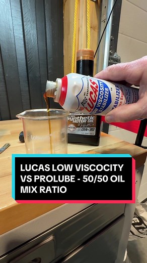 Mixing Lucas Low Viscocity and Prolube Oil Treatment with Amsoil OW-30 at 50/50 ratio to see which oil additive performs the best when mixed! 🏁 Shop at PROLUBEOIL.COM #prolube #prolubeoil #prolubeoiltreatment #prolubeproducts #proofsinthepudding #paulfromprolube #papaw #lucas #lucasoil #lucasheavyduty #lucaslowviscocity #oilstabilizer #oiladditive #oiladditives #oil #motoroil #oilchange