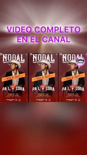 NODAL HACE SOLD OUT!