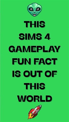 Your Sims can watch alien TV?! 🛸✨ #thesims4 #thesims #sims4 #simtok #simsfacts