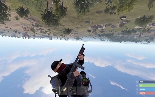 RUST腐蚀 10000小时飞行表演