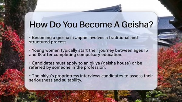 How Do You Become A Geisha? - Japan Past and Present