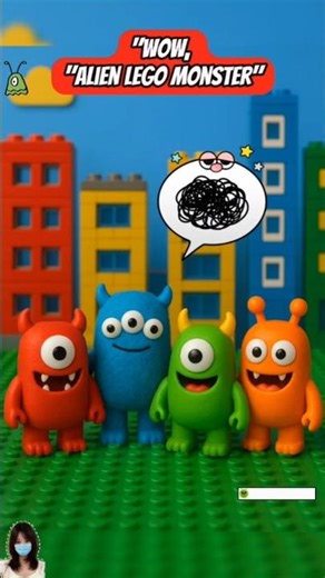 💥😂👽Funny Lego Aliens 👾💢 #lego #shorts #shortsfeed #alien