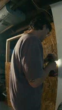 Building a partition wall so you can't see my messy basement