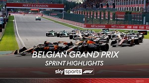 Belgian GP Sprint: Max Verstappen holds off McLarens to win Red Bull's first race since Christian Horner sacking