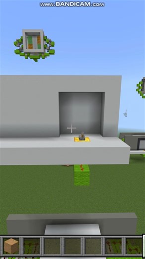 3x3 Sliding Door | MCBE #minecraft #redstone #shorts