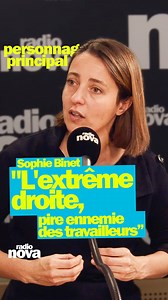 Personnage Principal, c’est l’interview hebdomadaire des premiers rôles de l’actualité, dans Nova le matin ☕️ Aujourd’hui, mardi 2 décembre, jour de mobilisation générale, la secrétaire générale de la CGT @sophie_binet_cgt est venue nous parler du rôle des syndicats dans les rapports de force avec les pouvoirs en place, et aussi du plus beau mot de la langue française : camarade. Une interview à retrouver en intégralité en podcast et sur YouTube 👂 | Radio Nova