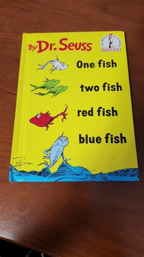 1 by dr.seuss 1 fish 2 fish red fish blue fish 1960-2026 66 years ago