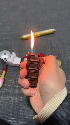 My partner gave me these weird lighters, and the last one completely stumped me! #lighter #short