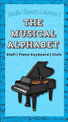 Music Theory Lesson 1 for Beginners | The Musical Alphabet, Piano Keyboard and Clefs