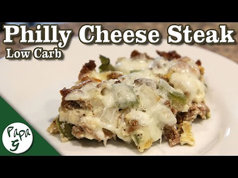 Philly Cheese Steak Casserole – Low Carb Keto Recipe