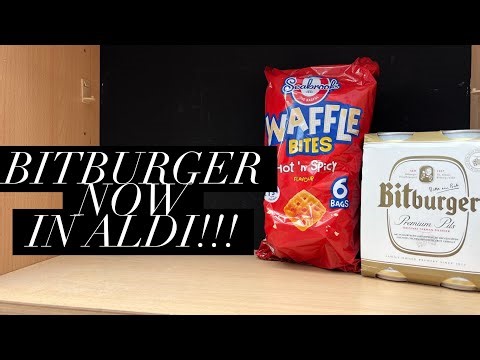 Bitburger Premium Pils Review , Seabrook Waffle Bites Review , Bitburger In Aldi
