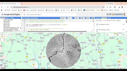 SAR Ascending vs Descending Orbit — Same Area, Different Truth | Google Earth Engine | Video-5 | ALOK DAS