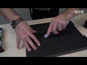 Montageanleitung L-BOXX Schnitteinlagenset