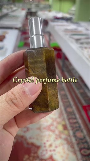 Perfume bottle #perfumebottle #crystalbottle #crystalshop #crystaltok🔮 #orderpacking