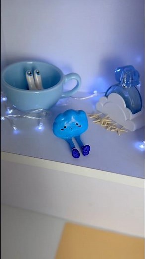 easy PHONE HOLDER with clay💙✨