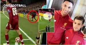Liverpool ball boy who set up Trent Alexander-Arnold's corner v Barcelona - where is he now?