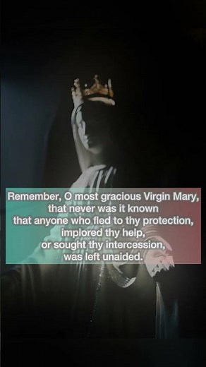 The Memorare Prayer | A Comforting Catholic Prayer with Mary