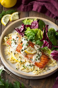 Creamy Salmon Piccata - Cooking Classy