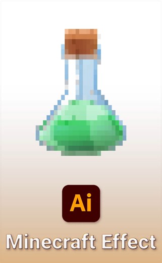 How to Create the MINECRAFT Pixel Art Effect! ⛏️