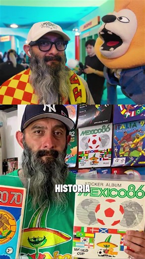 HAY COSAS QUE EL DINERO SIMPLEMENTE NO PUEDE COMPRAR. ❤️ Izra Bretón , el coleccionista más grande de Panini México, lo hizo. Él ha llenado cada álbum desde 1990, pero su pasión lo llevó más allá: ¡logró conseguir absolutamente toda la colección histórica desde México 70! 🏆📘 #TodoEmpiezaConPanini #México70 #FIFAWorldCup