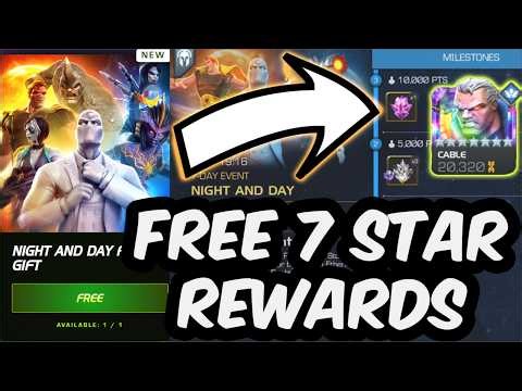 How To Claim & Earn NEW Free 7 Star Ascended Crystals + Cable - 10,000+ Points Night & Day Guide