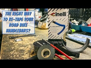 How to wrap handlebar tape on a drop bar bike!