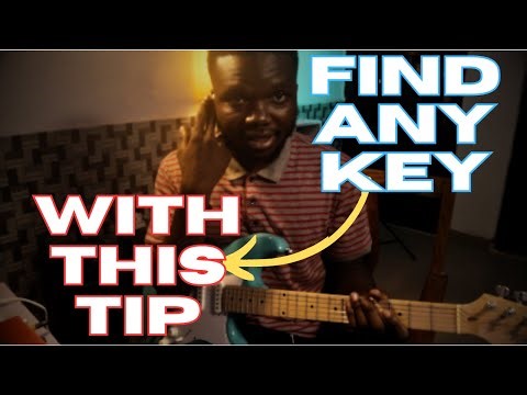 Find ANY KEY on Guitar and solo easily with this tip!
