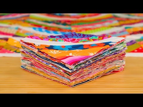 I Turned Every Scrap I Had into an Amazing Quilt