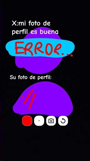 x:mi foto de perfil es buena. su foto de perfil: