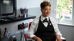 192K views · 206 reactions | After being laid off from her graphic design job, Lesley Bryant decided to pursue another type of art: barbering. But the male-dominated industry wasn't always welcoming to her and her clients. That's why she opened Lady Clipper Barber Shop, an all-inclusive and all-female run barber shop. | HeartThreads | Facebook