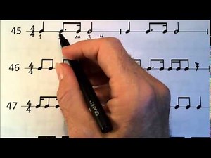 More of Sixteenth notes and eighth notes