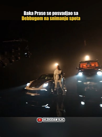 Baka Prase se posvadjao sa Debbugom na snimanju spota #bakaprase #stankella #viral #fyp #debbug @bakaprase @Vuk