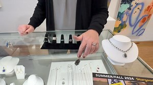 5.9K views · 58 reactions | Silversmith, jewelry designer and co-owner of Plum Bottom Gallery Angela Olson Luberger shares with us some of the secrets of her magnificent pieces of hand crafted jewelry! Experience art this weekend with Plum Bottom Gallery, an official sponsor of Saturday & Sunday’s Sturgeon Bay Art Crawl! | Let’s Go Door County | Facebook