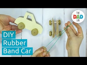 Build a Car that Goes Using a Rubber Band | STEAM Engineering Challenge