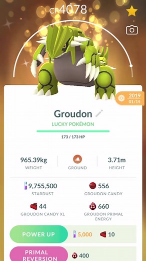 Shiny Primal Groudon Evolution Guide