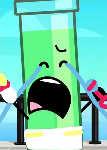 Inanimate insanity invitational baby test tube crying like baby Kate from Arthur