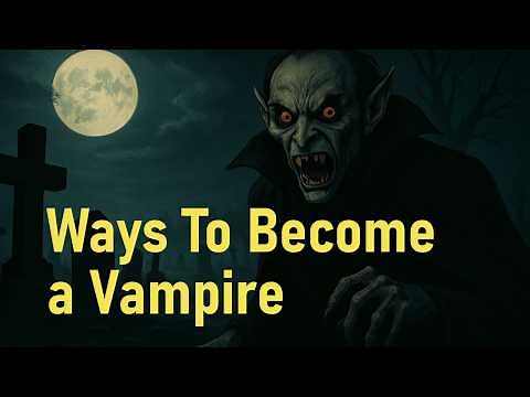 How to Become a Vampire: Legends & Rituals (Animated Horror)