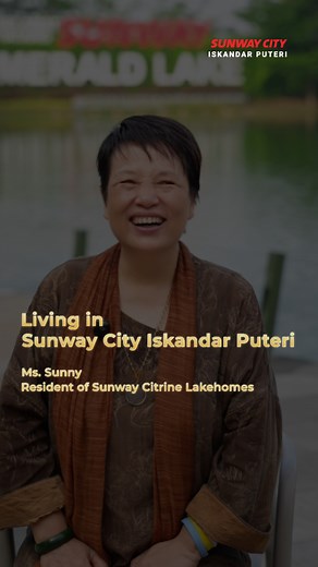 🏡How does one find belonging, even far from home? Another story unfolds in ‘𝐋𝐢𝐯𝐢𝐧𝐠 𝐢𝐧 𝐒𝐮𝐧𝐰𝐚𝐲 𝐂𝐢𝐭𝐲 𝐈𝐬𝐤𝐚𝐧𝐝𝐚𝐫 𝐏𝐮𝐭𝐞𝐫𝐢’ series — sharing the real voices of residents who make this city come alive. 🌿 . This time, meet 𝐌𝐬. 𝐒𝐮𝐧𝐧𝐲, a resident originally from China 🇨🇳 who has made her home at 𝐒𝐮𝐧𝐰𝐚𝐲 𝐂𝐢𝐭𝐫𝐢𝐧𝐞 𝐋𝐚𝐤𝐞𝐡𝐨𝐦𝐞𝐬. Drawn by the calm beauty of Sunway Emerald Lake, she’s found a lifestyle that’s peaceful, balanced, and close to nature. 💚 .