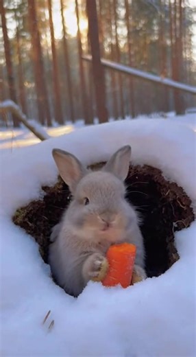 Tiny bites… big happiness 🥕✨