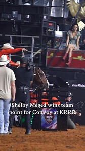 Convoy’s Shelby Boisjoli defeated the Lowrider’s Josie Conner in head-to-head competition at Kid Rock's Rock N Rodeo . Shelby received a rerun after the chute’s gate failed to open (which is why you don’t see Josie in the background) Stay tuned for more coverage from AT&T as we enter the championship round. | The Breakaway Roping Journal
