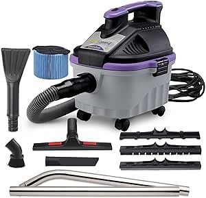 ProTeam Wet Dry Vacuums, ProGuard 4 Portable, 4-Gallon Wet Dry Vacuum Cleaner with Tool Kit