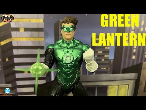 McFarlane DC Multiverse Hal Jordan Green Lantern Gold Label Action Figure Review & Comparison