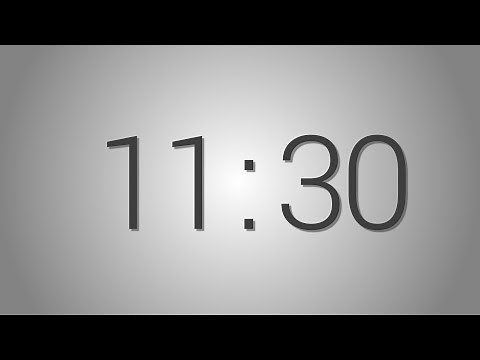 11 Minutes 30 seconds countdown Timer - Beep at the end | Simple Timer (eleven min thirty sec)