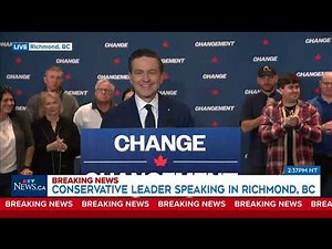 FULL SPEECH : Conservative Leader Pierre Poilievre makes speech on drugs, public safety in B.C.