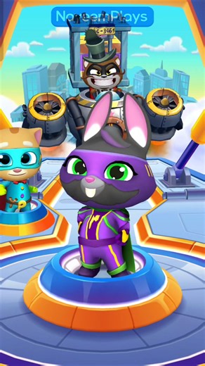 Hero Becca vs Raccoon Boss! Talking Tom Hero Dash New ULTRAHERO Gameplay #shorts #talkingtomherodash