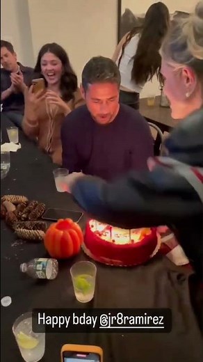 Manifest Cast Celebrating JR's Birthday