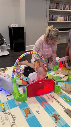 Double the Cuteness: Tummy Time Fun with Dylan and Kyle