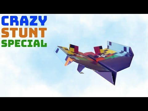 How to Make the Crazy Stunt Special ✈️ | Ultimate Flying Paper Planes