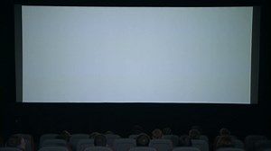 Large White Screen In Cinema Audience In Stock Footage SBV-326005274 - Storyblocks
