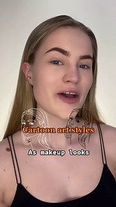 Cartoon Art Styles Transformed into Makeup Looks